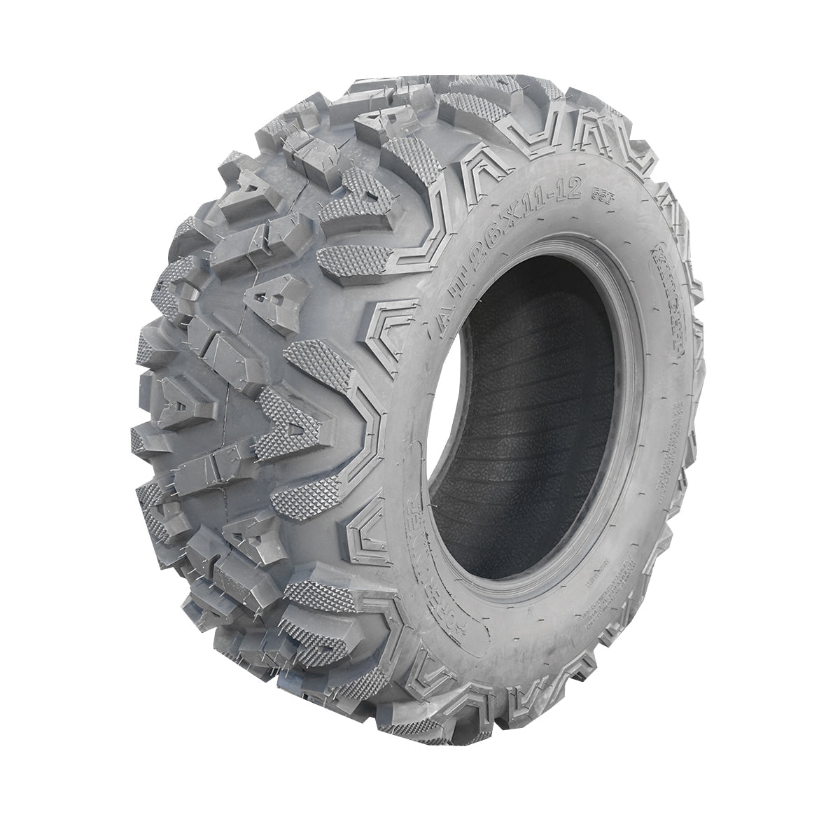 26x11-12 tire for ATV, 6PR TL KNIGHT